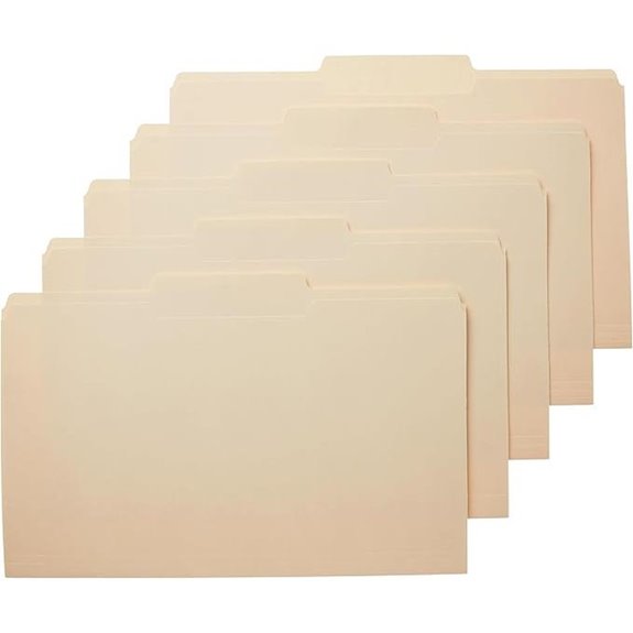 Amazon Basics Manila File Folders Pack of 100