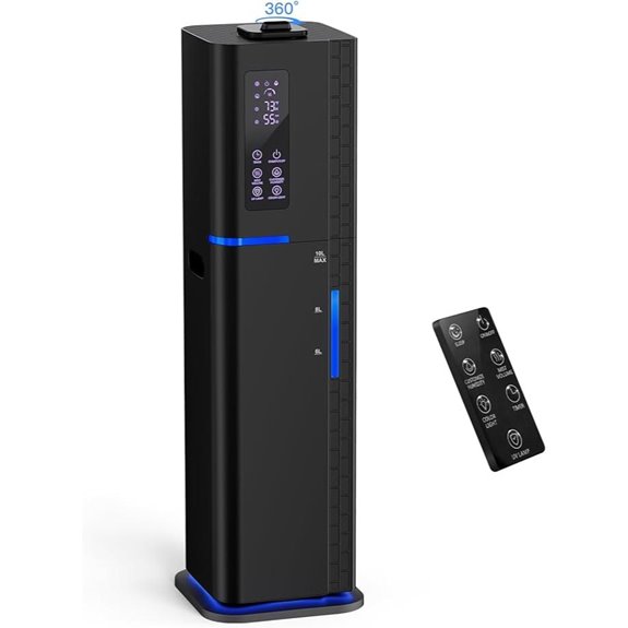 10L Ultrasonic Cool Mist Humidifier with 3 Modes