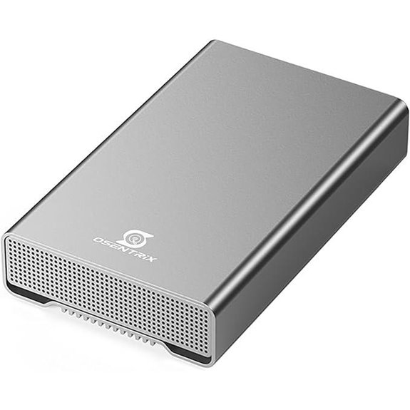 GX100 10TB USB-C External Hard Drive with USB Hub