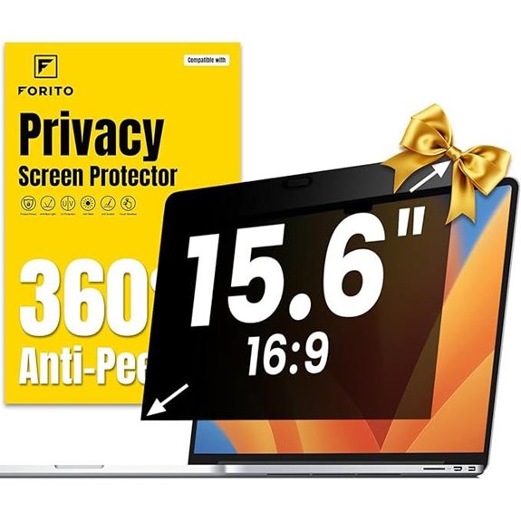 F FORITO 15.6 Laptop Privacy Screen Protector