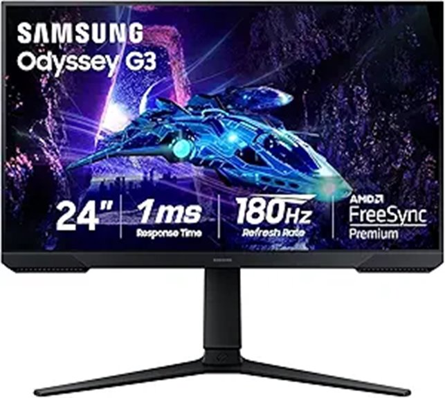 Samsung Odyssey G3 24-Inch Gaming Monitor