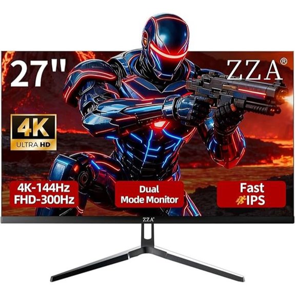 ZZA 27 4K Gaming Monitor with 144Hz & 300Hz