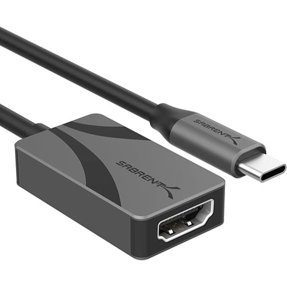 HDMI to USB-C Adapter 4K 60Hz for MacBook/Phones