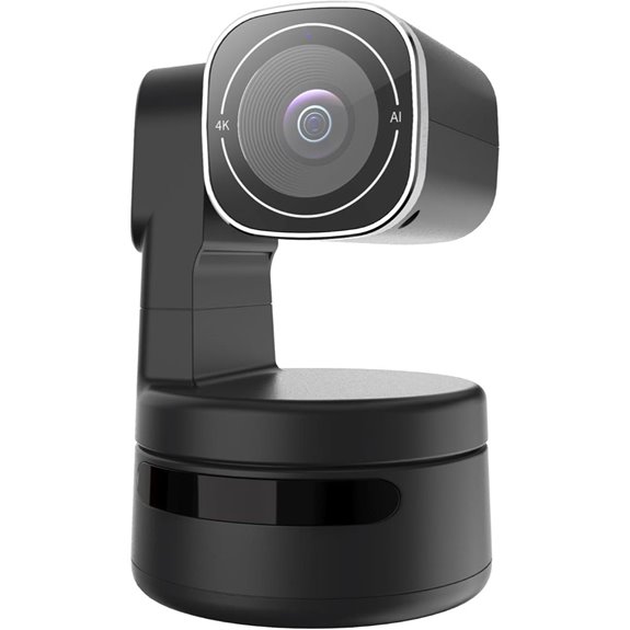 USB C 4K PTZ Webcam with Remote and Privacy Mute
