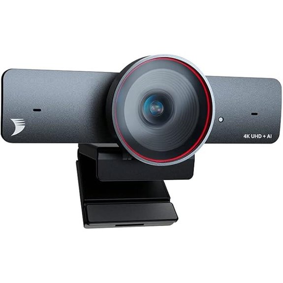 WYRESTORM 4K Webcam with AI Tracking and Noise Cancelling