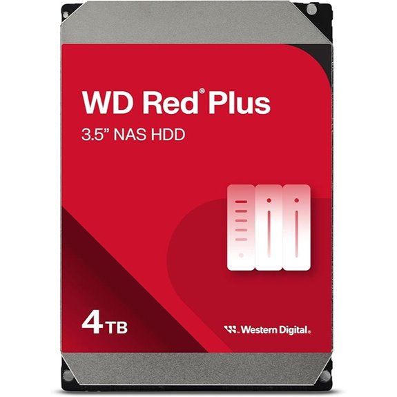 WD Red Plus 4TB NAS Internal Hard Drive