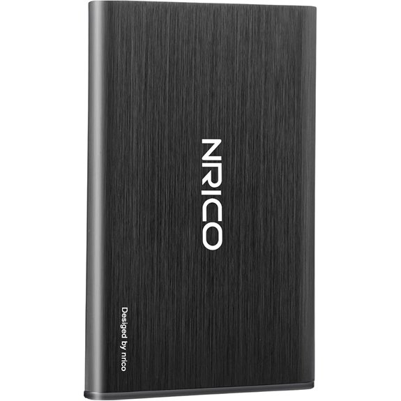 NRICO 500GB Ultra Slim External Hard Drive