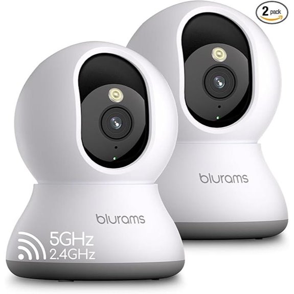 Blurams 5G 2K Indoor Security Camera 2-Pack