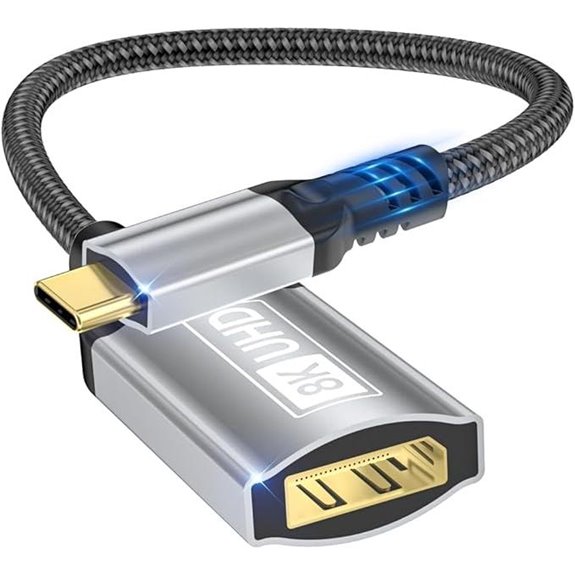 USB-C to DisplayPort Adapter for 8K/4K Monitors