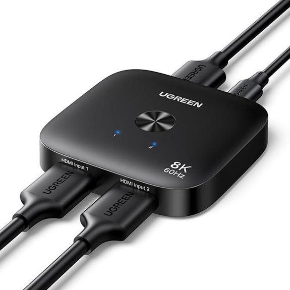 UGREEN HDMI 2.1 Switch 8K@60Hz HDR Dolby Atmos