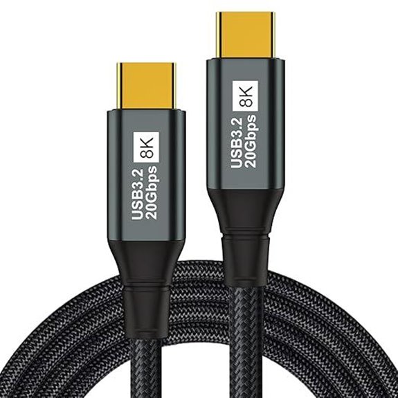 USB-C 8K Video & 100W Charging Cable