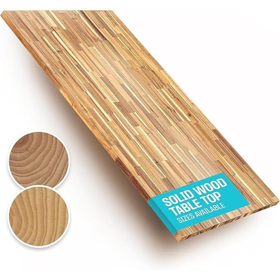 Solid Wood Desk Top 55 x 24 Acacia