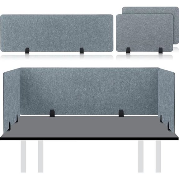 Yaomiao Acoustic Desk Divider Set (3 Pieces)
