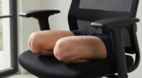 adjust chair for knee comfort