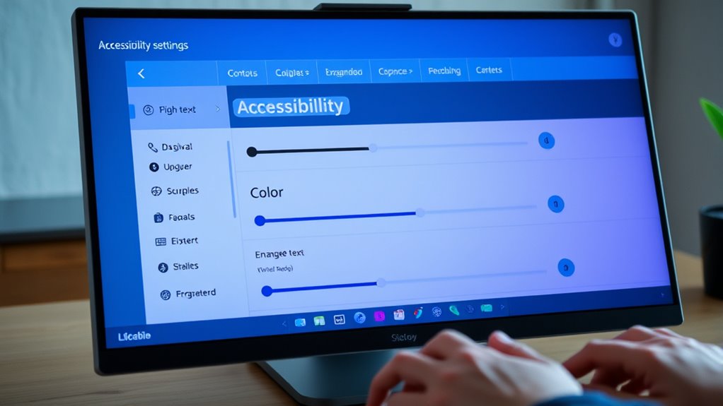 adjust display for readability