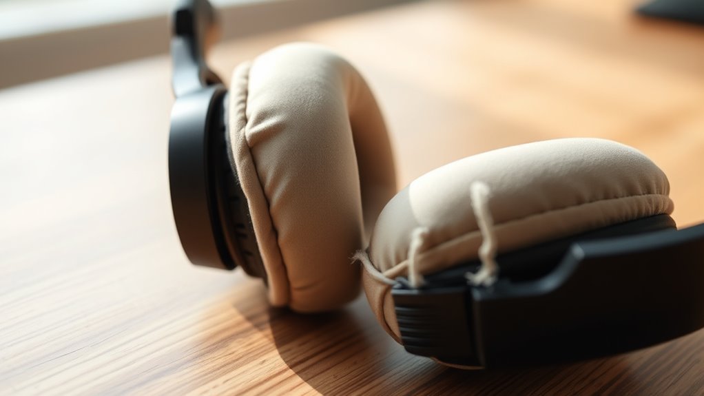 adjust ear padding for comfort