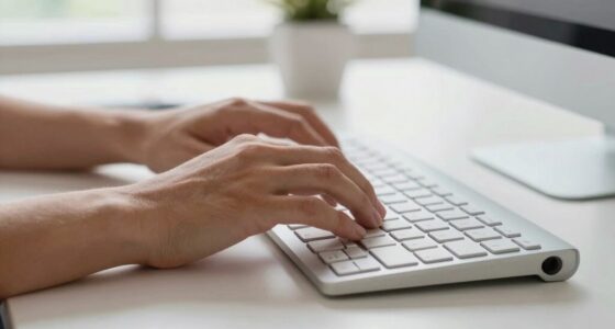 adjust keyboard angle properly