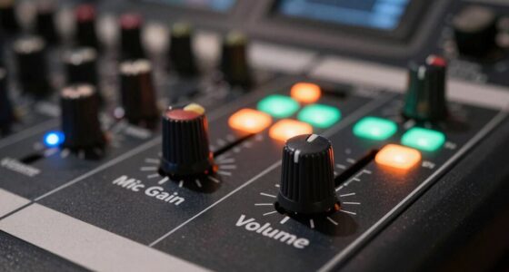 adjust mic gain properly