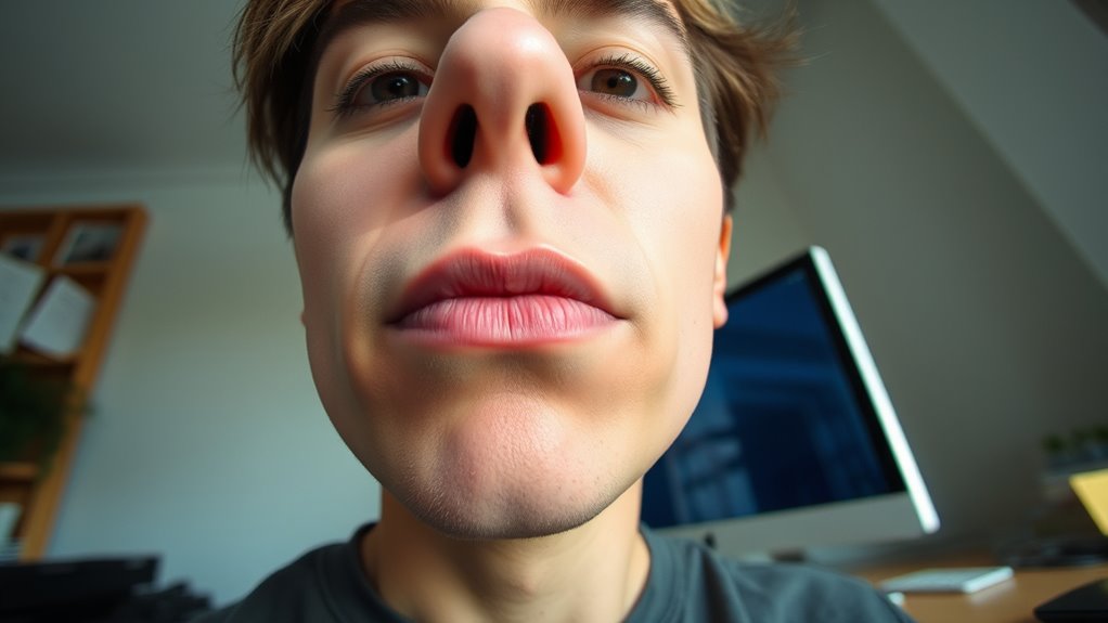 adjust webcam for flattering angles