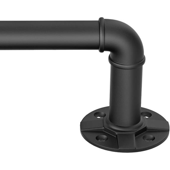 Heavy Duty Blackout Curtain Rod 240-Inch Adjustable