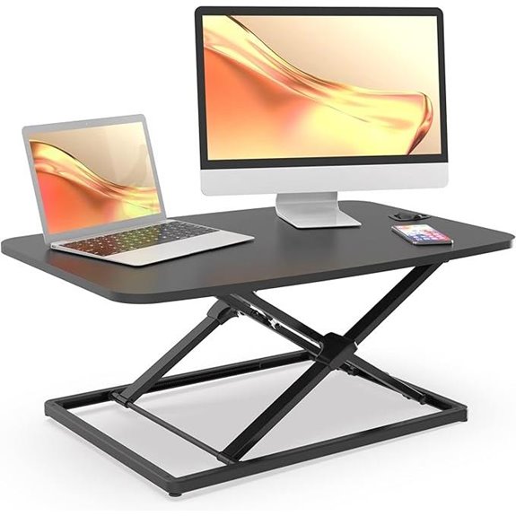 JOY Standing Desk Converter 31-Inch Adjustable Sit-Stand Riser