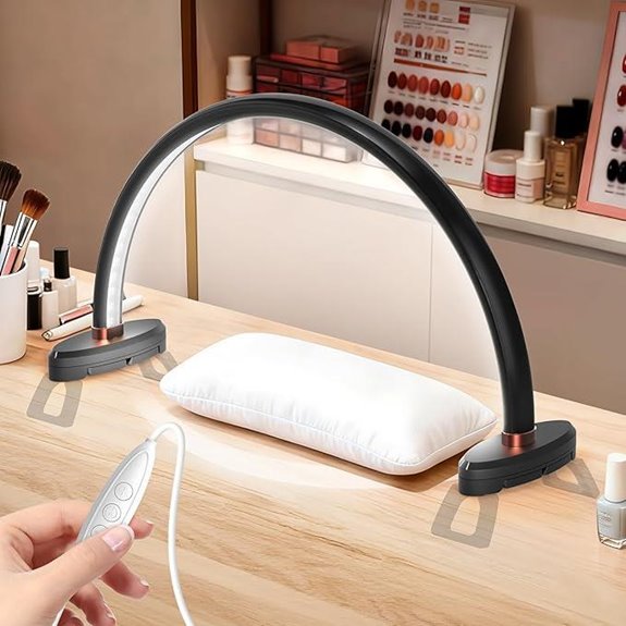 adjustable arc desk lamp