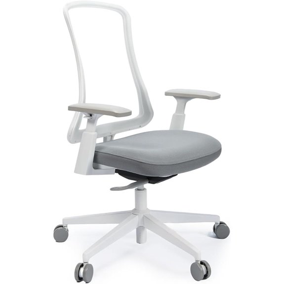 adjustable armrest office chair