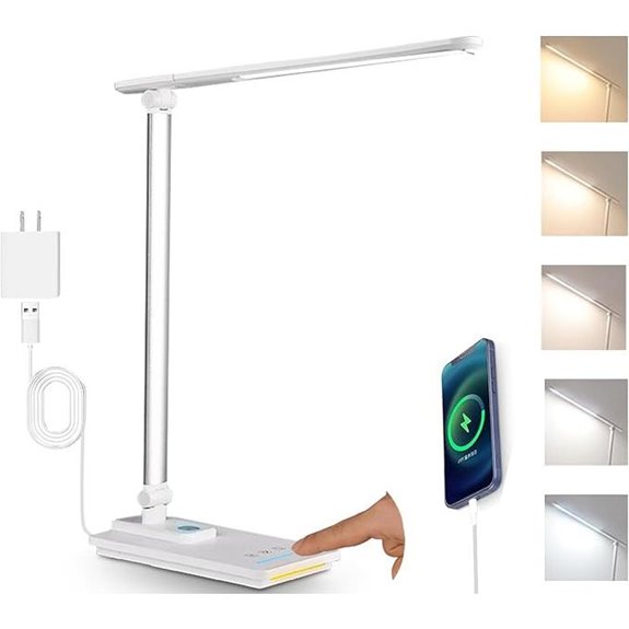TECHNOVA LED Desk Lamp with Dimming & Timer