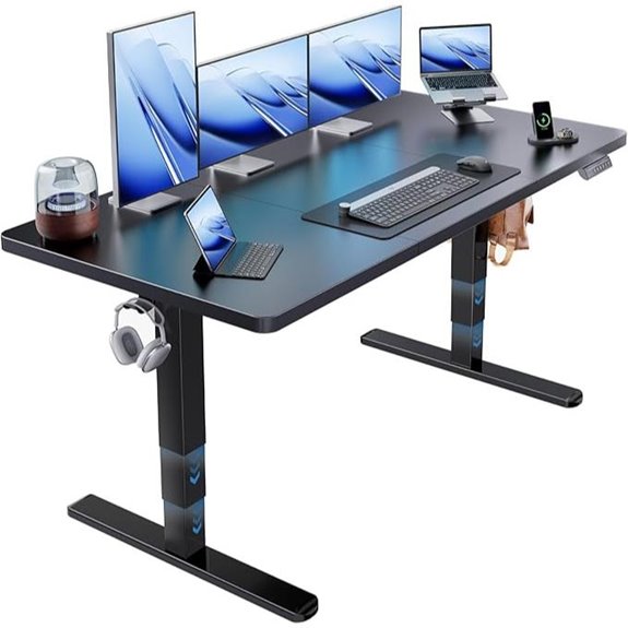 HUANUO Electric Standing Desk with 4 Presets
