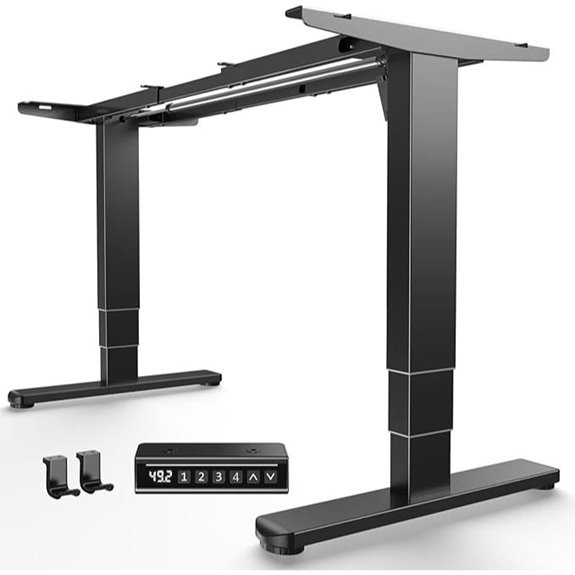 HUANUO Electric Standing Desk Frame Adjustable 220 lbs