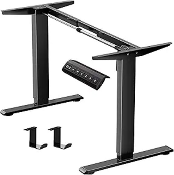Electric Standing Desk Frame with Height Adjustment
