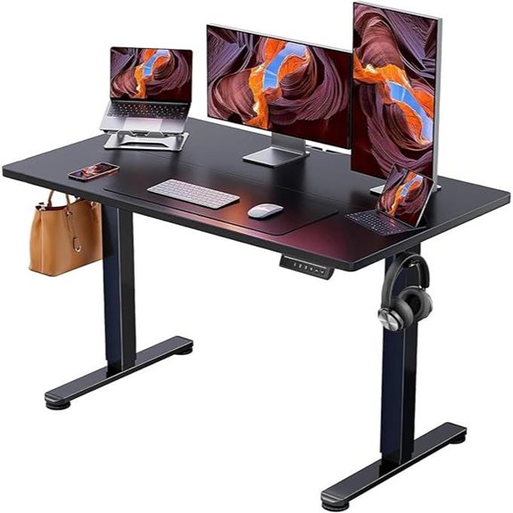ErGear Electric Sit-Stand Desk with Adjustable Height