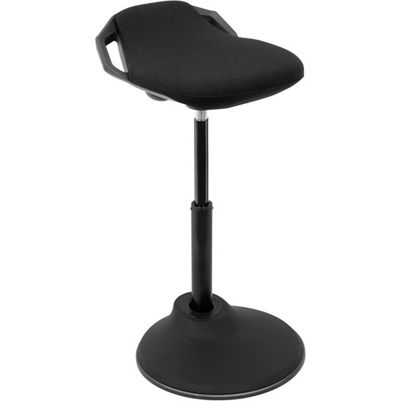 Mount-It! Sit-Stand Ergonomic Stool with Adjustable Height