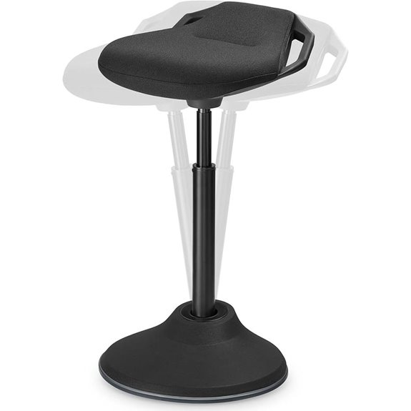 SONGMICS Adjustable Ergonomic Wobble Stool for Active Sitting