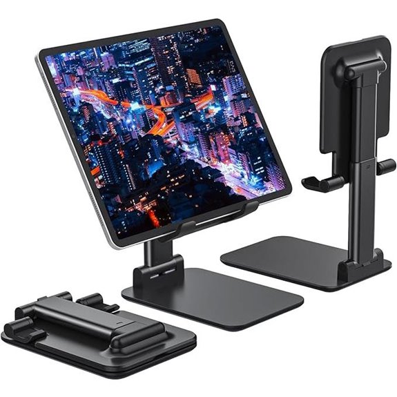 adjustable foldable monitor stand