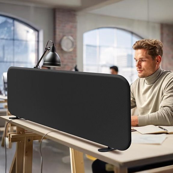 Decolab Movable Desk Divider for Home and Office