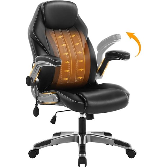 Ergonomic Office Desk Chair with Adjustable Lumbar