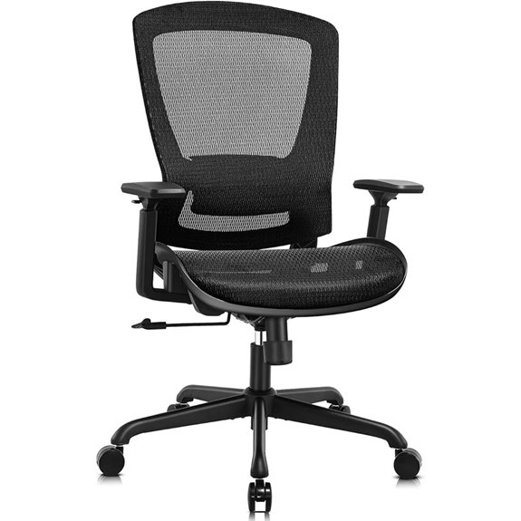 ELABEST Mesh Ergonomic Office Chair with Adjustable Support