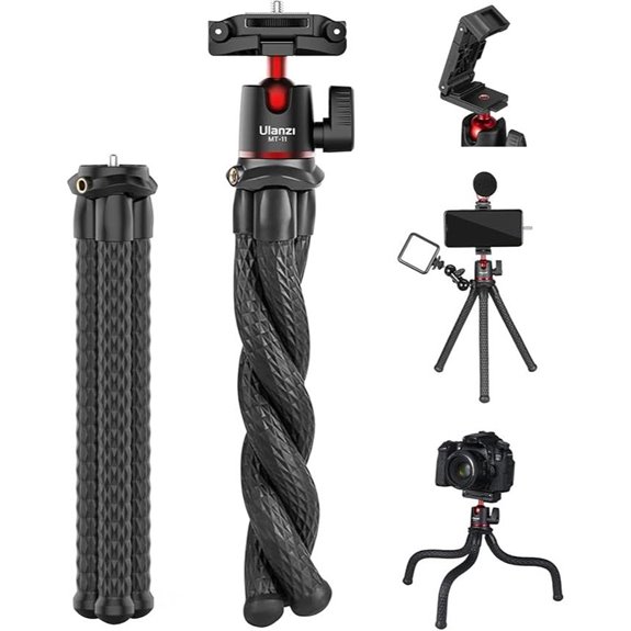 ULANZI Flexible Camera Tripod with Phone Holder
