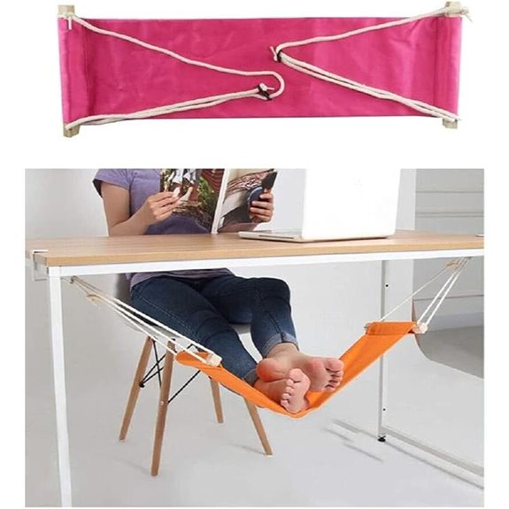 Portable Adjustable Foot Hammock for Home & Travel