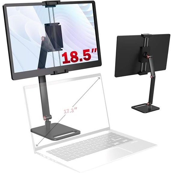 adjustable portable screen stand