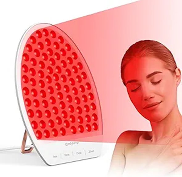 Red Light Therapy Panel with Adjustable Stand