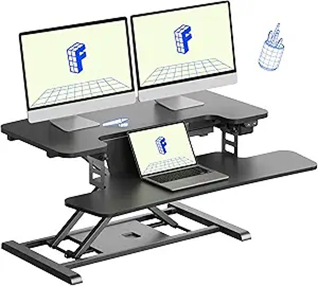 FLEXISPOT 32 Electric Sit-Stand Desk Converter
