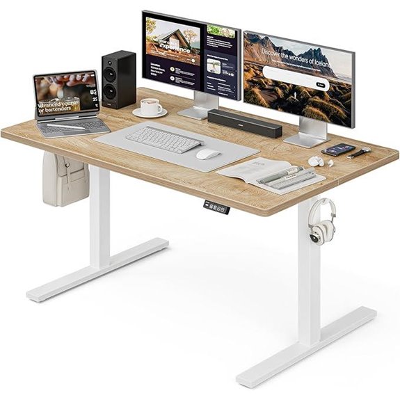 Grandder 55x32 Electric Adjustable Standing Desk