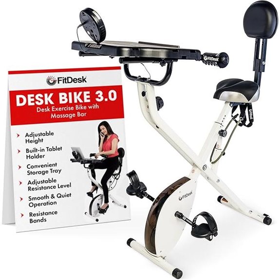 FitDesk Standing Exercise Bike Desk 3.0