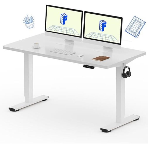 FLEXISPOT EN1 Electric Height Adjustable Standing Desk