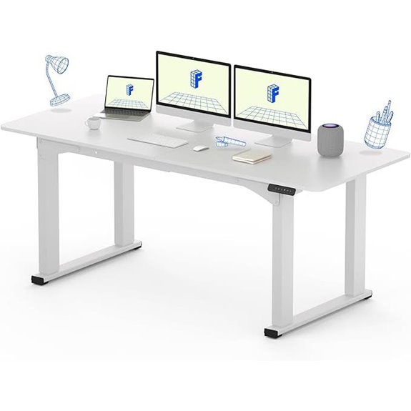 FLEXISPOT E6Q 71x32 Adjustable Standing Desk