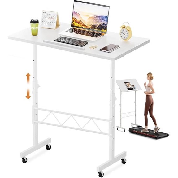 COMHOMA Adjustable Standing Desk with Tilter