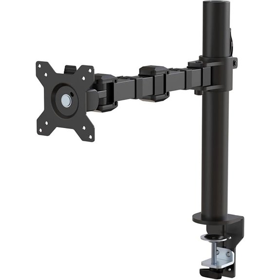 Amazon Basics Adjustable Monitor Stand with VESA Mount