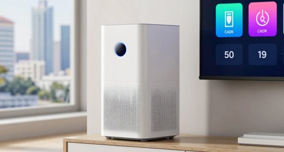 air purifier performance metrics